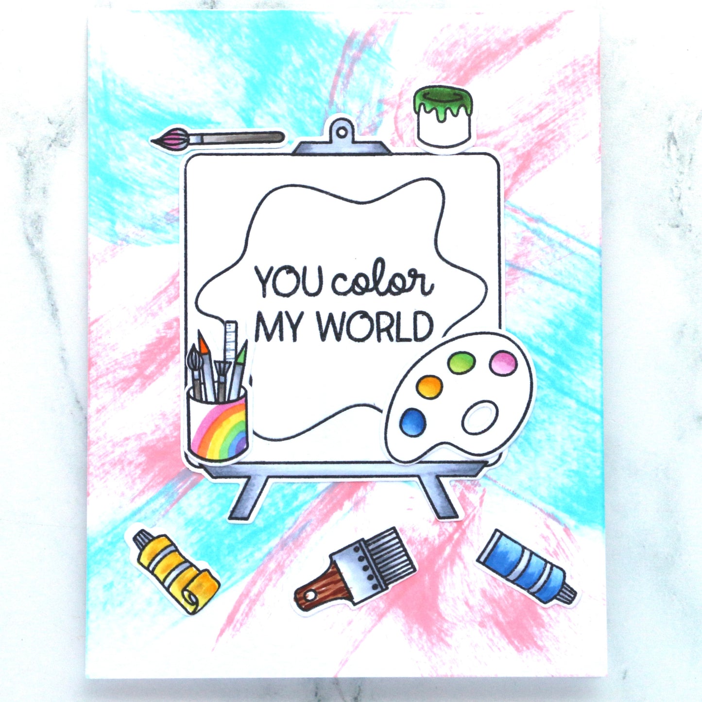 Stretch Your Supplies - Work of Art virtual class with Erica Andersson