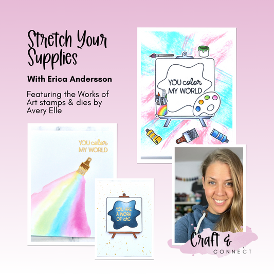 Erica Andersson: Card making online craft class