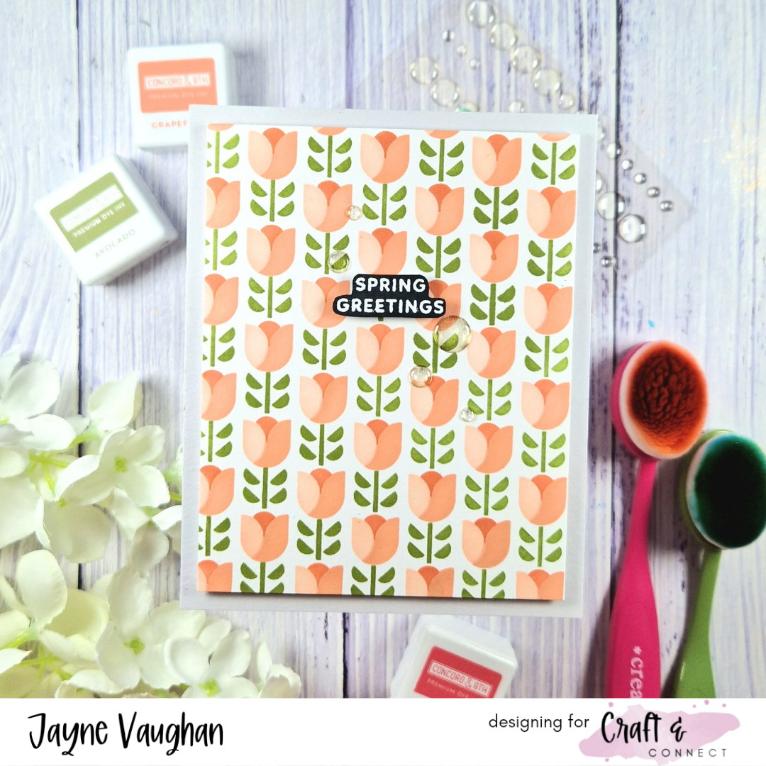 Some Monday inspiration - Taylored Expressions layered stamps